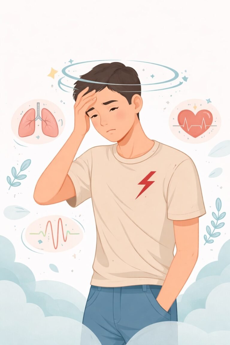 ansiedade e tontura sintomas físicos da ansiedade